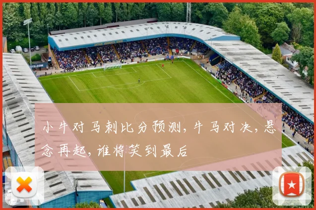 小牛对马刺比分预测,牛马对决,悬念再起,谁将笑到最后